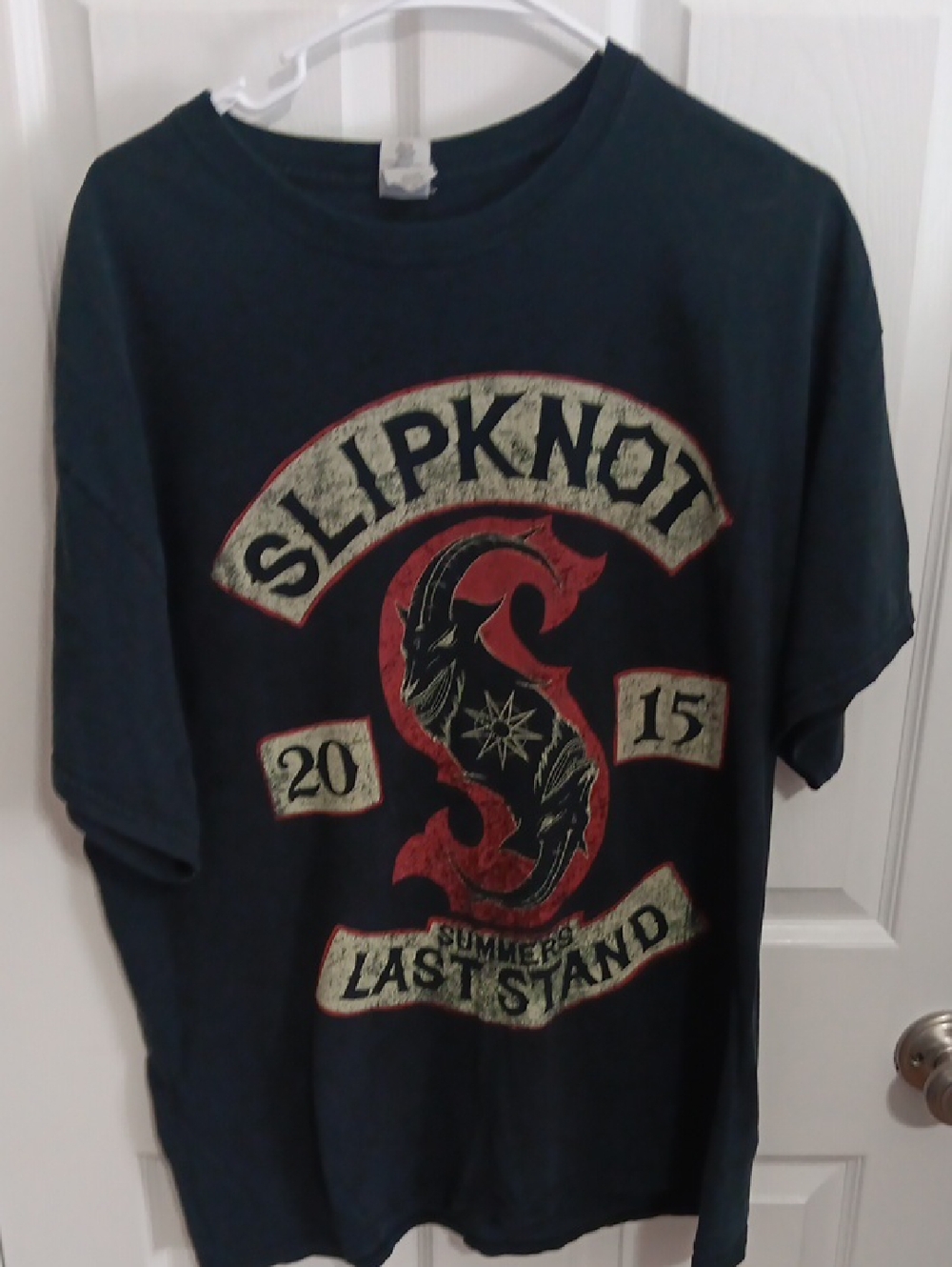 Slipknot 2015 Concert Tee 'Last Stand Tour' Xl
